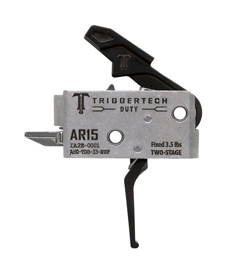 Le AR-15 Duty Trigger de TRIGGERTECH offre une fiabilité exceptionnelle et des performances optimales avec un take up plus long et un reset plus puissant.